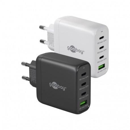 Goobay 68 W USB-C PD GaN Multiport Fast Charger black black