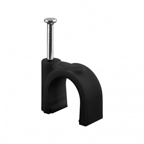 Goobay Cable Clip 14 mm, black 14 mm