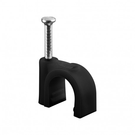 Goobay Cable Clip 9 mm, black 9 mm