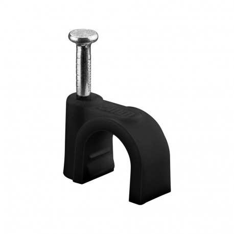 Goobay kaabliklamber 8 mm, must 8 mm