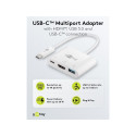 Goobay USB-C™ multiport-adapter HDMI™, PD, valge
