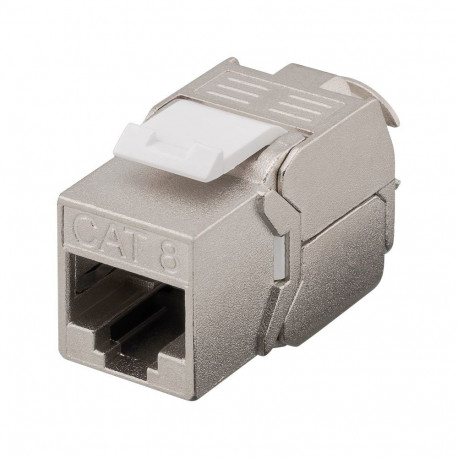 Goobay Keystone moodul RJ45 CAT 8.1, STP, GHMT-sertifikaadiga