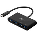 Goobay 4-portiline USB-C™ multiport-adapter