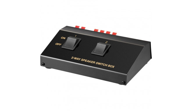 Goobay Speaker Selector black