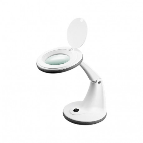 Goobay LED Magnifying Lamp with Base, 6 W, white