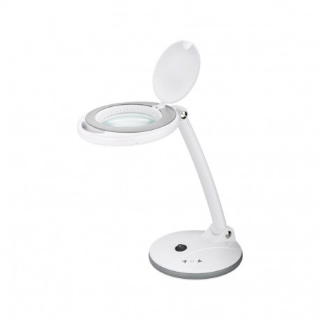 Goobay LED Magnifying Lamp with Base, 6 W, white