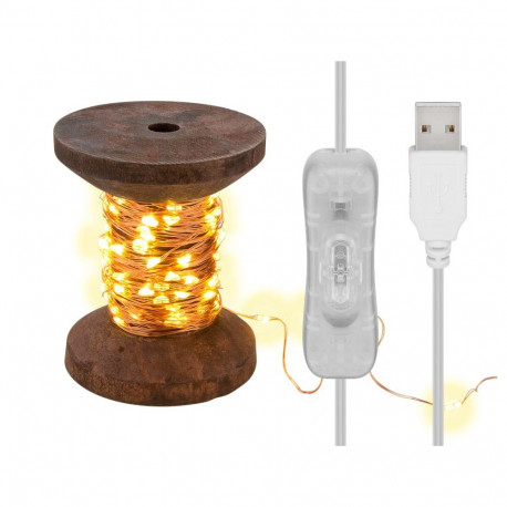 Goobay LED Light Chain "Yarn Bobbin", small