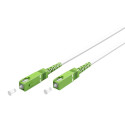 Goobay Fibre-optic Cable (FTTH), Singlemode (OS2) White,(Simplex) 2 m