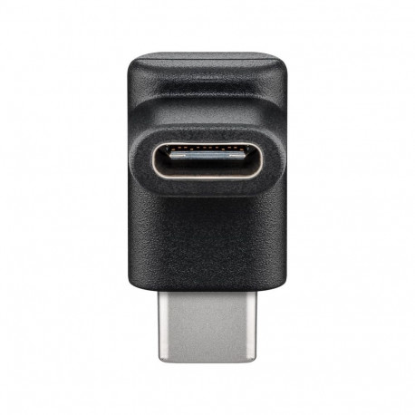 Goobay USB-C to USB-C Adapter 90°, black