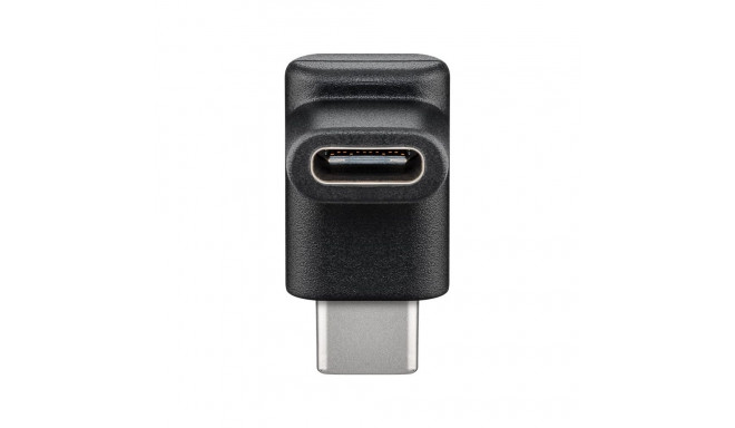 Goobay USB-C™–USB-C™ adapter 90°, must