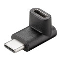 Goobay USB-C™–USB-C™ adapter 90°, must