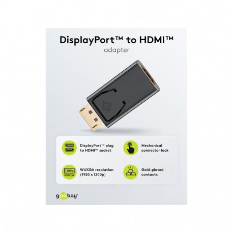 Goobay DisplayPort/HDMI Adapter 1.1
