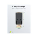 Goobay DisplayPort™/HDMI™ adapter 1.1, kullatud must