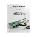 Goobay Soldering Aid with Magnifying Glass - Third Hand
