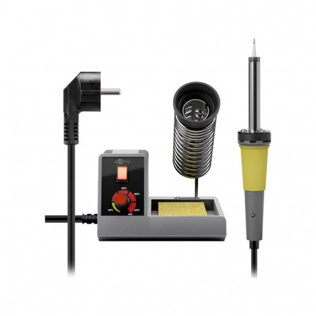 Goobay Analogue Soldering Station AP2, 48 W, Grey