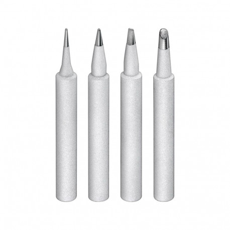 Goobay asendustinutusotsikute komplekt jootmisjaamale EP5 või jootekolbidele, 4 erinevat otsikut