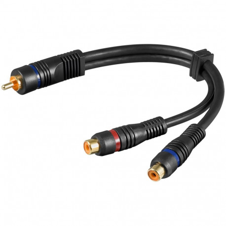 Goobay Audio Y Cable Adapter 0.2 m