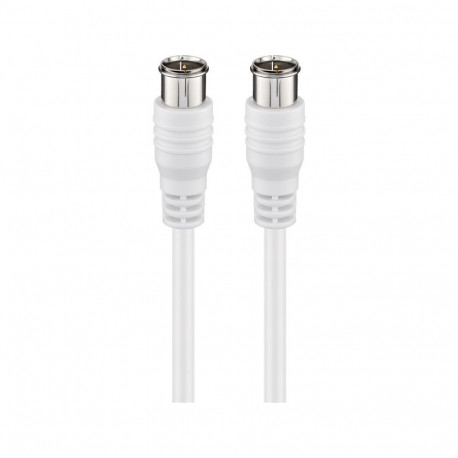 Goobay F-Quick SAT Connection Cable (80 dB), Double Shielded 2.5 m