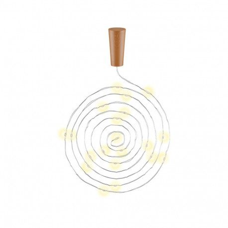 Goobay 10x pudeli valguskett tuled 20 LEDiga