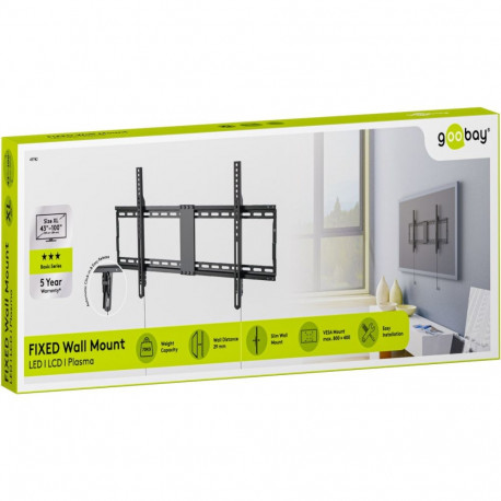 Goobay TV seinakinnitus fikseeritud (XL)