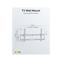 Goobay TV seinakinnitus Basic TILT (XL)