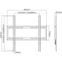Goobay TV wall mount Basic FIXED (M)