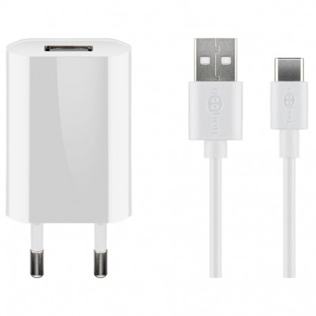 Goobay 5 W USB-C laadijakomplekt