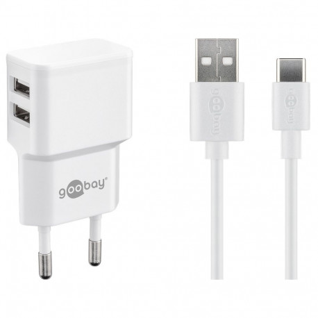 Goobay USB-C™ Charger Set (12 W)