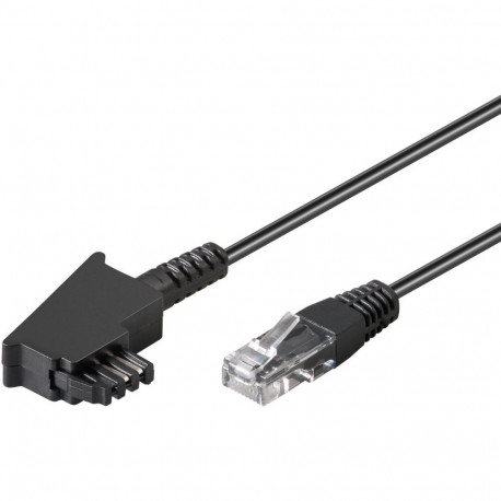 Goobay TAE-F Cable for DSL/VDSL 0.5 m