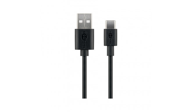 Goobay USB-C Charging and Sync Cable (USB-A > USB-C) 0.5 m