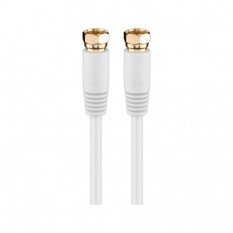 Goobay SAT Antenna Cable (80 dB), Double Shielded 2.5 m