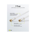 Goobay SAT Antenna Cable (80 dB), Double Shielded 3.5 m