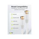 Goobay SAT Antenna Cable (80 dB), Double Shielded 3.5 m