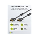 Goobay DVI-D Full HD kaabel Dual Link, kullatud 3 m