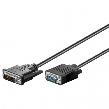 Goobay DVI-A/VGA Full HD Cable, nickel-plated 3 m