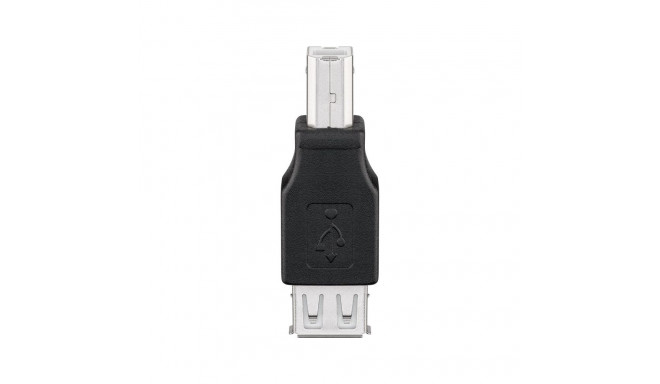 Goobay USB-A–USB-B adapter, must USB-B