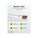 Goobay Speaker Cable white 100 m