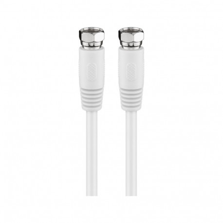Goobay SAT Antenna Cable (80 dB), Double Shielded 2.5 m