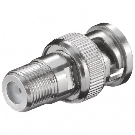 Goobay F Adapter: F Socket > BNC Plug (10 tk)