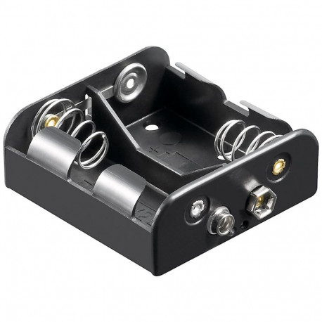 Goobay 2x C (Baby) battery holder (10 tk)