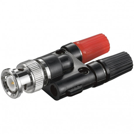 Goobay BNC isane > 2x 4 mm banaan emane