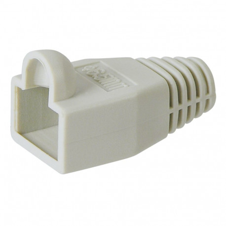 Goobay Strain Relief Boot for RJ45 Plugs grey (10 tk)
