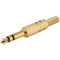 Goobay Plug - 6.35 mm - stereo