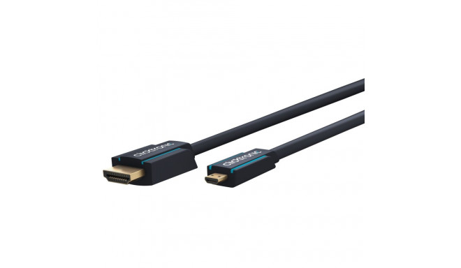 Clicktronic HDMI™–Micro HDMI™ adapterkaabel 5 m