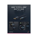 Clicktronic HDMI™–Micro HDMI™ adapterkaabel 5 m