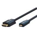 Clicktronic HDMI™–Micro HDMI™ adapterkaabel 5 m