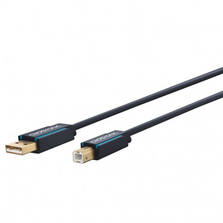 Clicktronic USB-A to USB-B 2.0 Adapter Cable 1.8 m