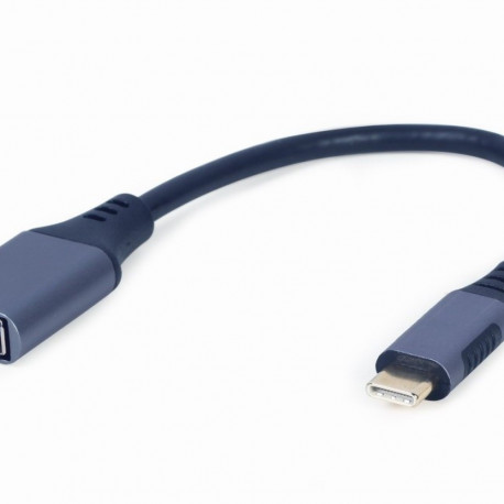 USB Type-C (Male) to USB-A (Male) On-The-Go (OTG) Data and Charging Adapter
