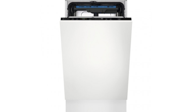The Electrolux EEM43200L is a 45 cm (Slimline) Fully Integrated Dishwasher