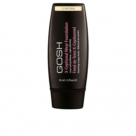 GOSH X-CEPTIONAL WEAR FOUNDATION long lasting makeup #12-natural 35 ml